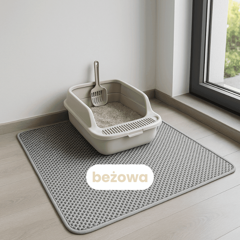 AntyŻwirek – Dwuwarstwowa Mata Pod Kuwetę | Koniec z Rozrzuconym Żwirkiem!