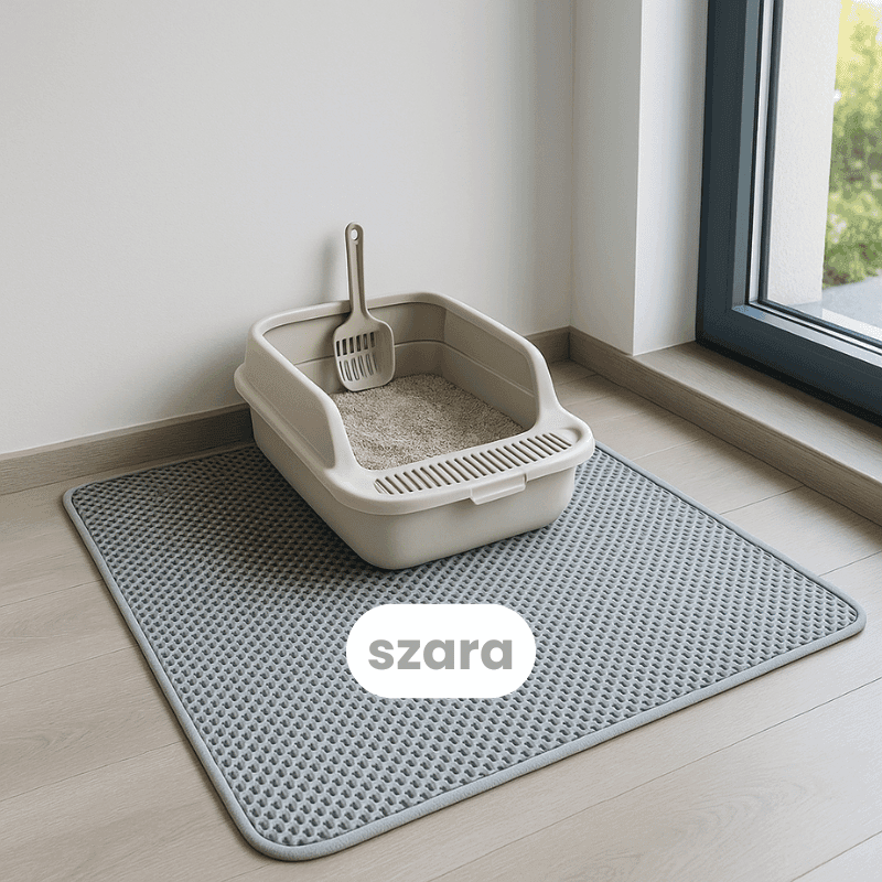 AntyŻwirek – Dwuwarstwowa Mata Pod Kuwetę | Koniec z Rozrzuconym Żwirkiem!