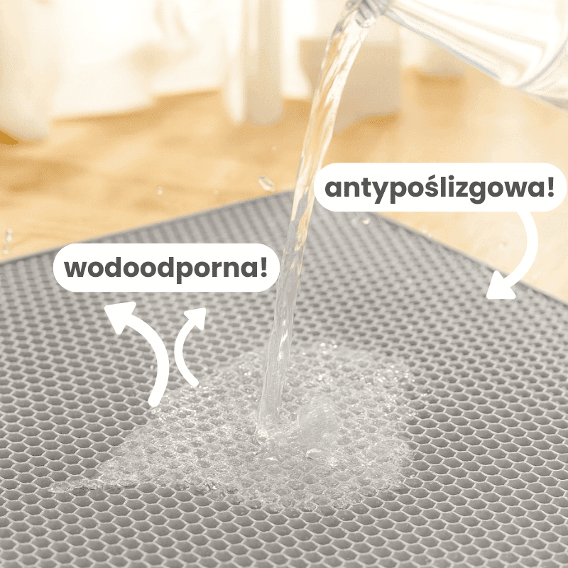 AntyŻwirek – Dwuwarstwowa Mata Pod Kuwetę | Koniec z Rozrzuconym Żwirkiem!