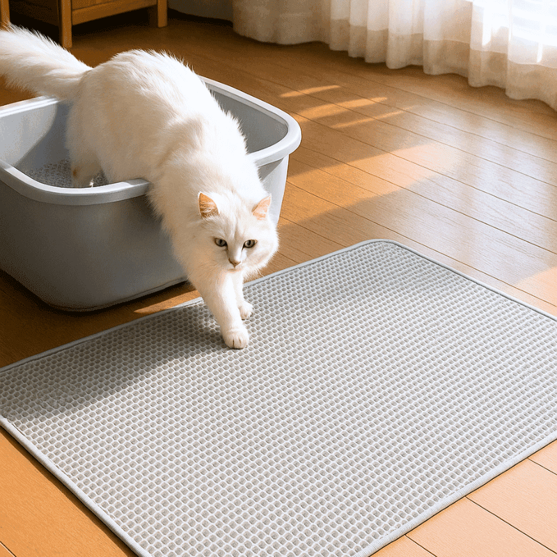 AntyŻwirek – Dwuwarstwowa Mata Pod Kuwetę | Koniec z Rozrzuconym Żwirkiem!